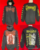 Image of Official Cephalotripsy "Crushing The Head of A Fetus In The Womb" "Splatter Pit 3" Hoodie/Crewneck