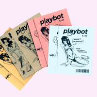 Image 1 of PLAYBOT - riso zine (18+)