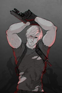 LEON KENNEDY PRINT