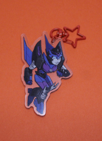 Image 2 of RODIMUS PRIME - HOT ROD 2 Sided Charm