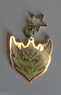 Image 4 of RODIMUS STAR - 2 sided Rainbow Acrylic charm