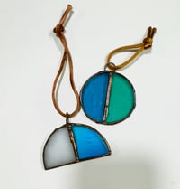 Image 2 of Ornament Duo in Blue