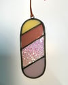 Elongated Oval Sun-Catcher in Daisy