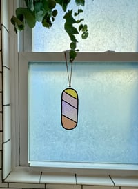 Image 1 of Oblong Sun Catcher in Daisy