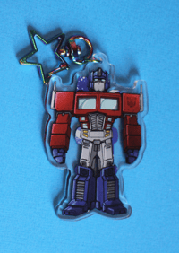 Image 1 of OPTIMUS PRIME / ORION PAX - 2 Sided acrylic charm