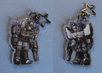 Image 4 of MEGATRON  / D 16 - 2 Sided acrylic charm