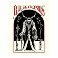 Image 2 of Krampus 9x12 Limited Print