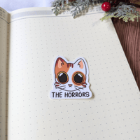 Image 2 of The Horrors Sticker