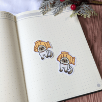 Image 2 of Taiyaki Kitty Sticker