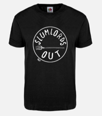 Image 2 of Slumlords Out T-Shirt