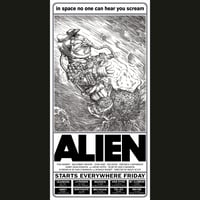 Image 1 of Alien  10 x 20 Ad Mat Print