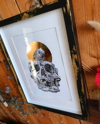 Image 3 of - possibilitée d'envoi avec cadre peint a la main-