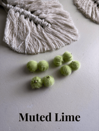 Image 10 of Dainty Faux Fur Earrings