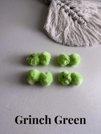 Image 9 of Dainty Faux Fur Earrings