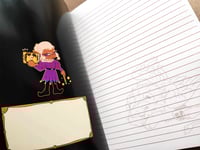 Image 2 of Thistle's Tome Gold Foil Notebook