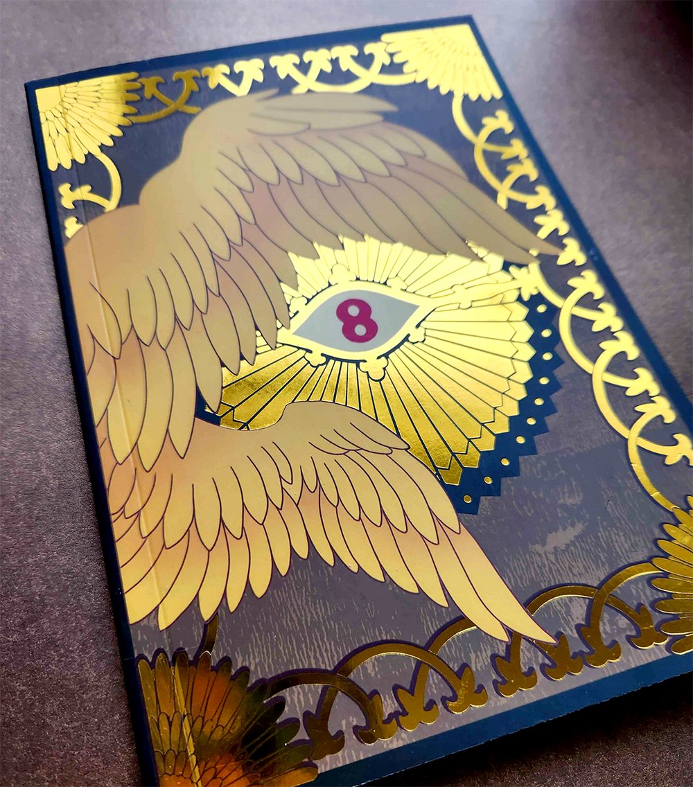 Thistle's Tome Gold Foil Notebook