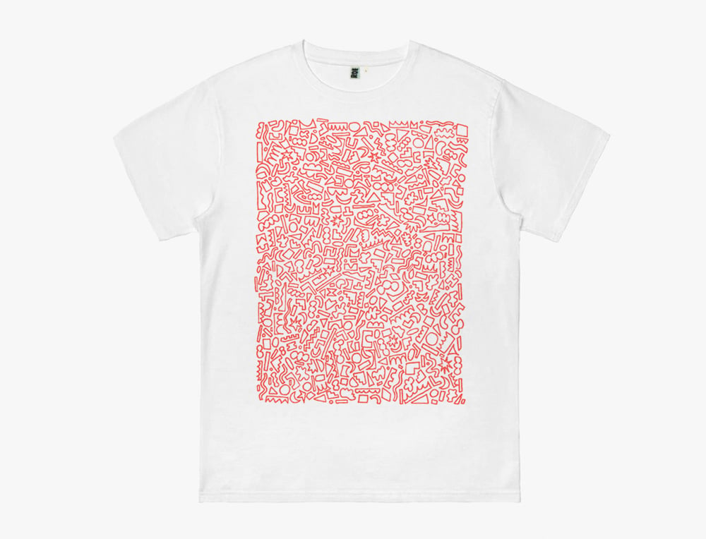 Image of PILE OF SHAPES BASIC TSHIRT