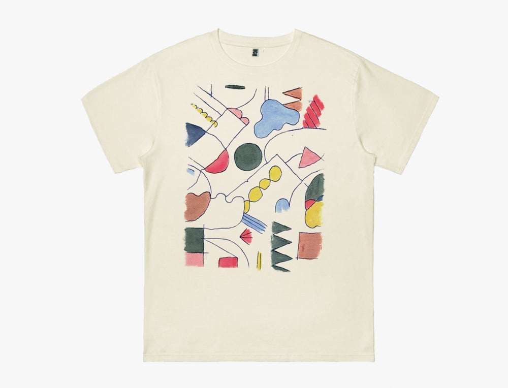 Image of COLORED DRAWING BASIC TSHIRT