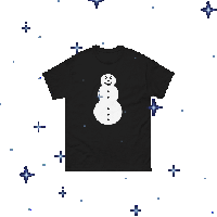 Evil Snowman - Black