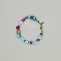 Image 2 of Verdant glow charm bracelet 