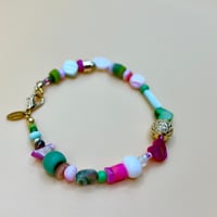 Image 3 of Verdant glow charm bracelet 