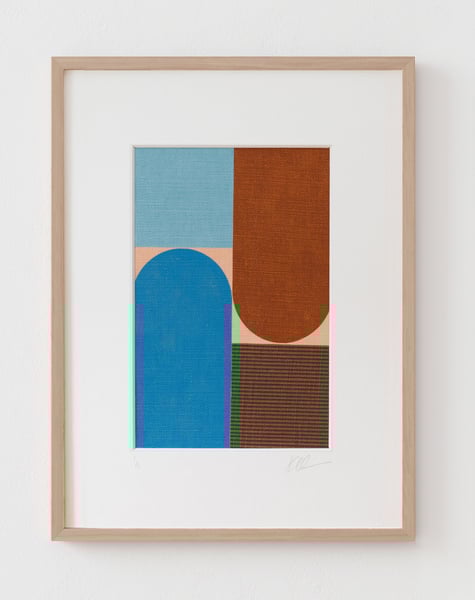 Image of Textile collage 008