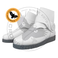 Image 3 of Movie Clone Short Boots (White/Black/Red/Gray/Blue)