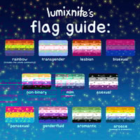 Image 3 of (RETIRING) galaxy pride - keychains!