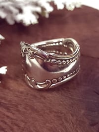 Image 5 of Intricate Spoon Ring Size 6-6.5