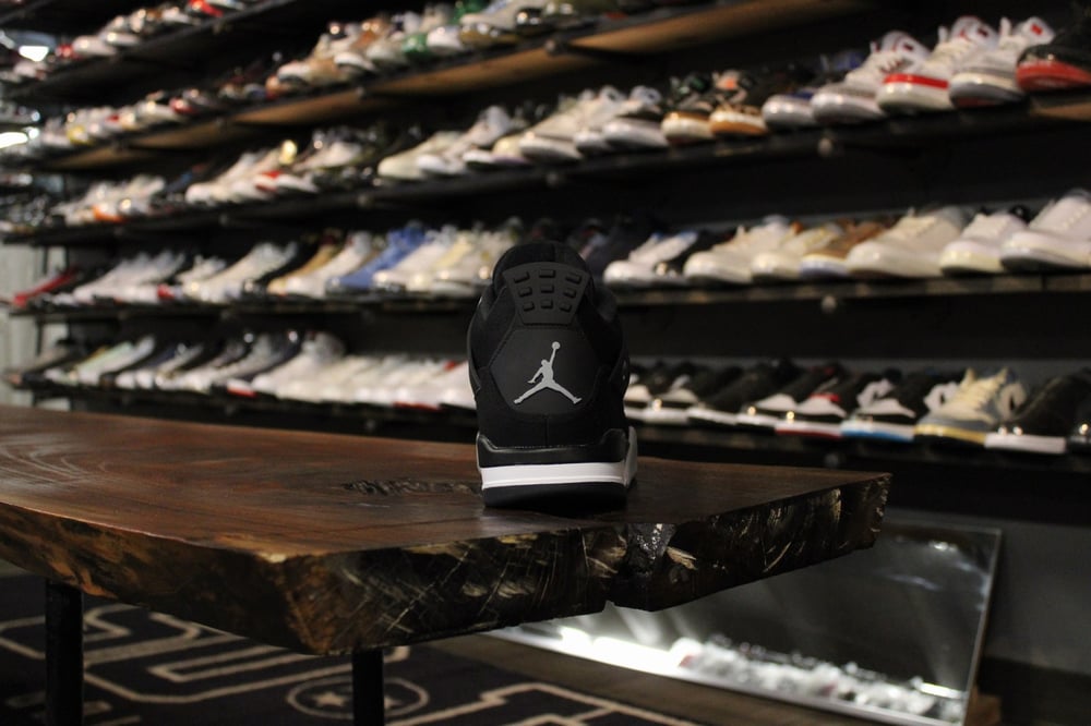 Air Jordan IV (4) "Black Canvas"