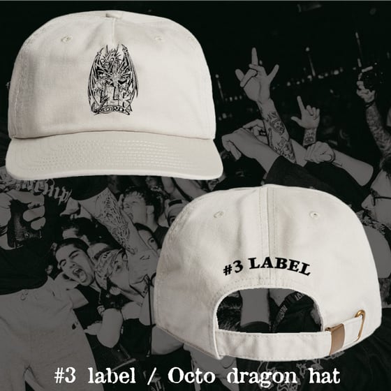 Image of #3 Label / Octo Dragon hat