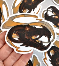 Image of Dragon Skull Sticker