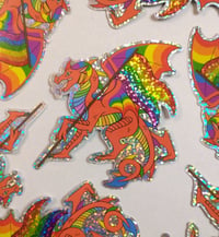 Image of Gay Pride Glitter Sticker