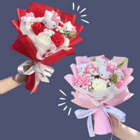 Image 1 of Hello Kitty Valentines Flowers
