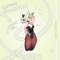 Image 1 of [PRE-ORDER] Kal'tsit Bunny Sticker