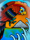 Parrot cutout