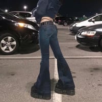 Image 2 of Y2k Flare Jeans