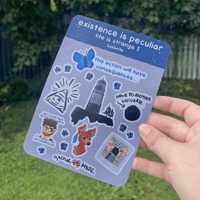 Image 2 of life is strange 1 - sticker sheet!