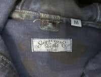 Image 3 of Sugar Cane “light” line indigo dyed hooded jacket, size M 