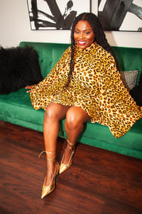 Image 4 of The Flared Feline Dress