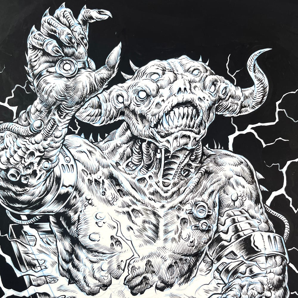 Image of Cyberdemon - Original Artboard