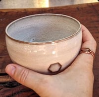 Image 2 of Hexagon Tea Bowl in MOONSTONE