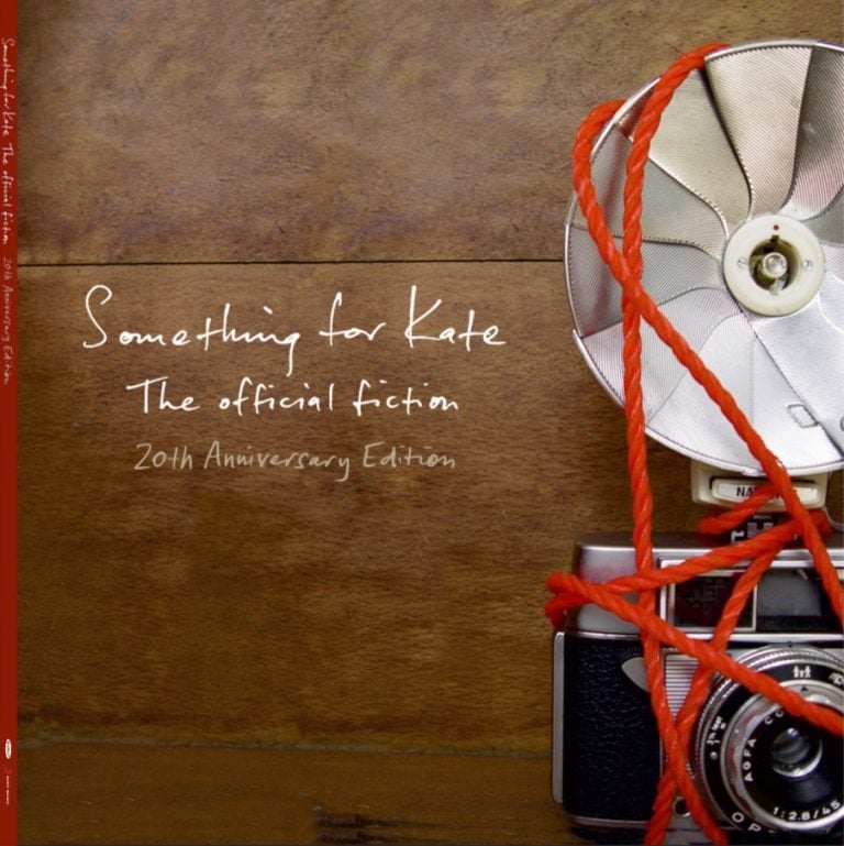 Image of Something for Kate 'The Official Fiction 20th Anniversary Edition' marbelised blue & white vinyl