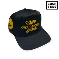 Keep your moves silent (Snapback) Black/Yellow