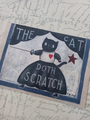 Image of Cat Greetings Cards Pack 1