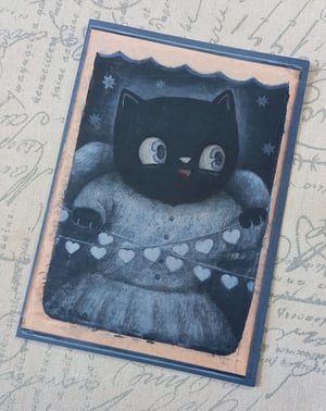 Image of Cat Greetings Cards Pack 1