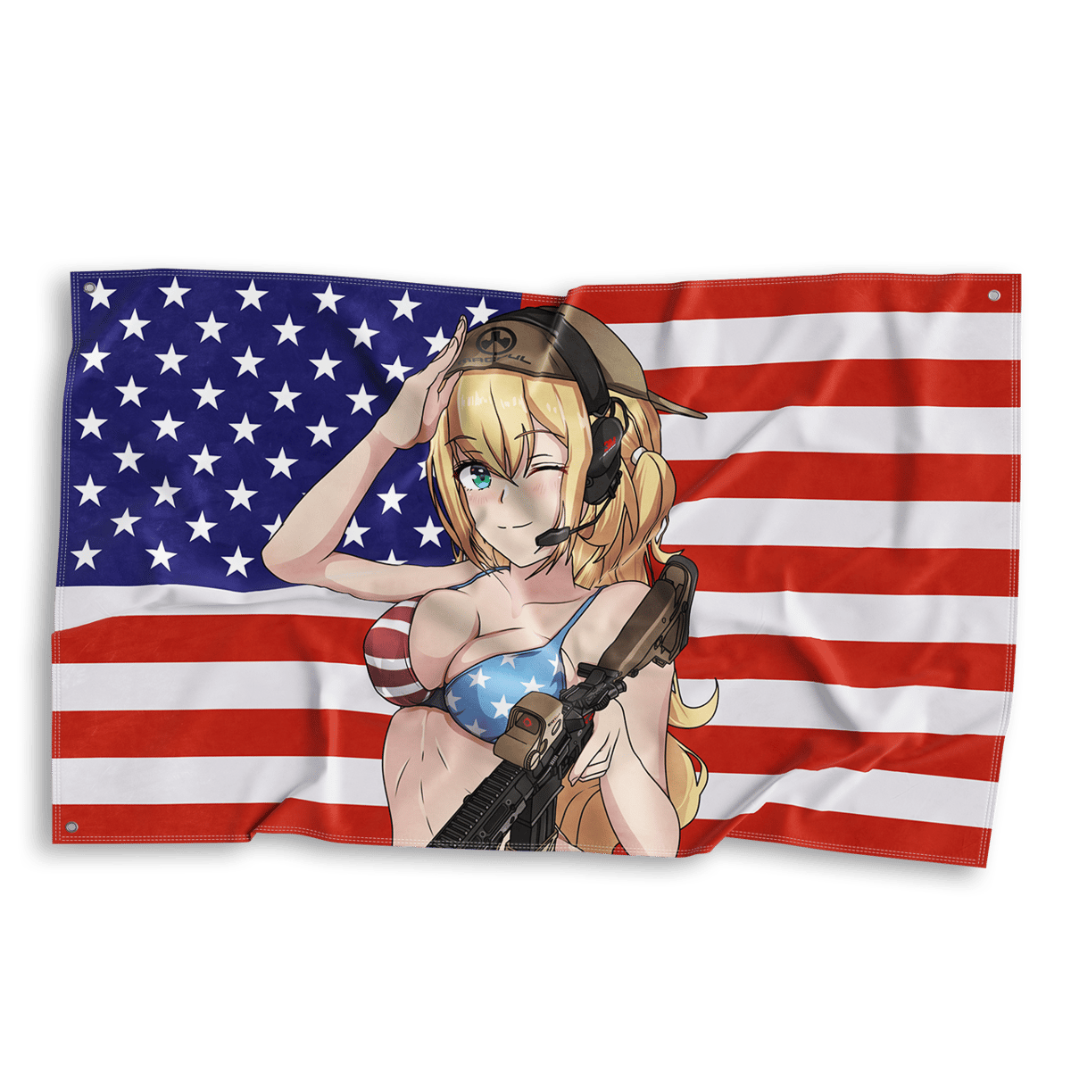 Image of For Anime & Country Flag
