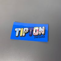 Tipton Indiana Retro Decal