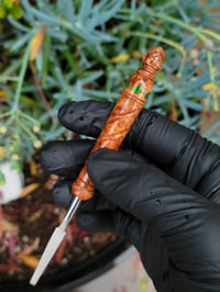 Image 1 of Red Maple Burl with Opals- Georgian