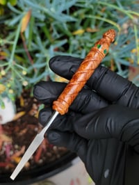 Image 3 of Red Maple Burl with Opals- Georgian